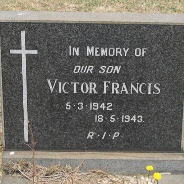 FRANCIS Victor 1942-1943