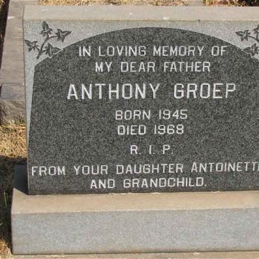 GROEP Anthony 1945-1968