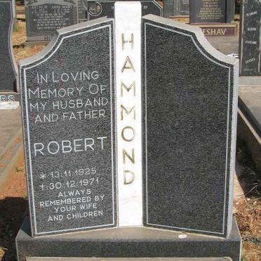 HAMMOND Robert 1925-1971