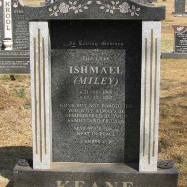 KEANE Ishmael 1966-2002