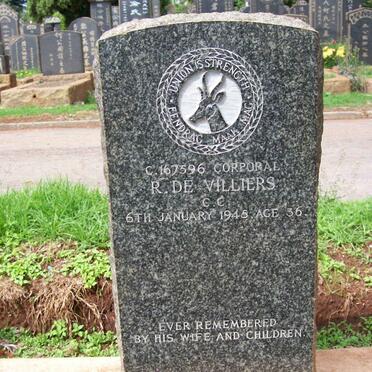 VILLIERS R., de -1945