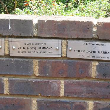 7. Northcliff Union Church Memorial Wall