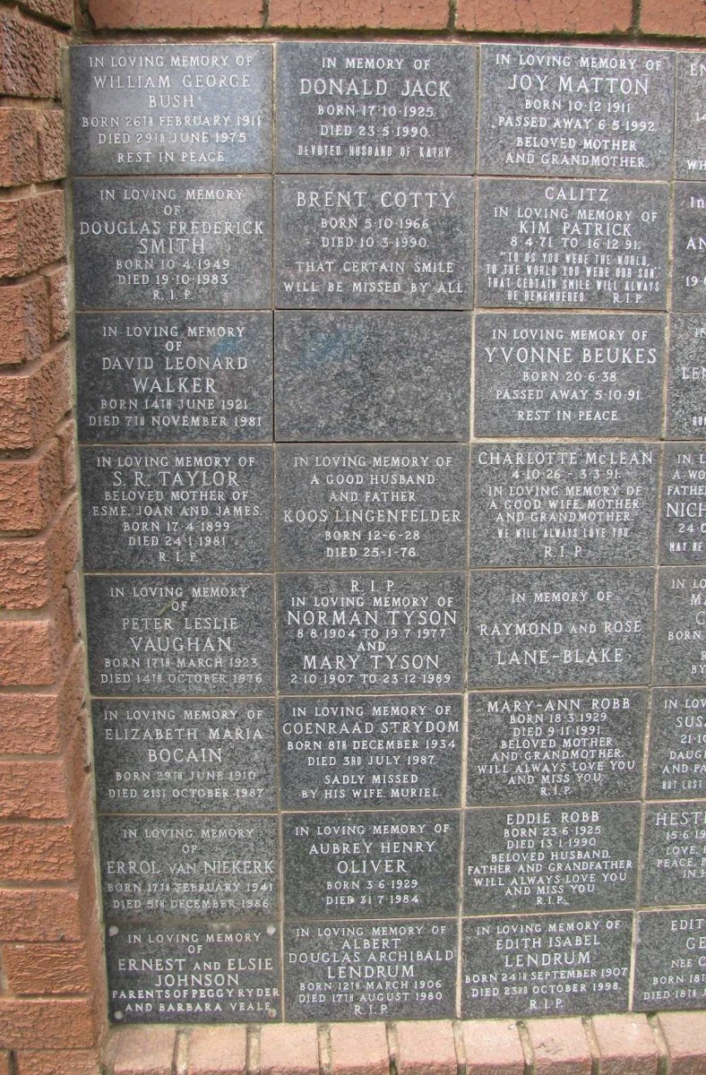 05. Memorial wall 