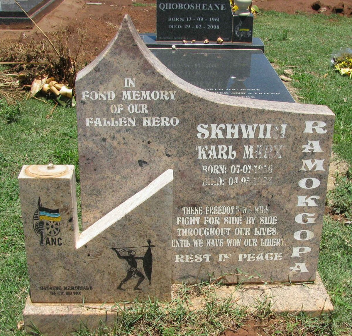 RAMOKGOPA Skhwiri Karl Marx 1956-1983