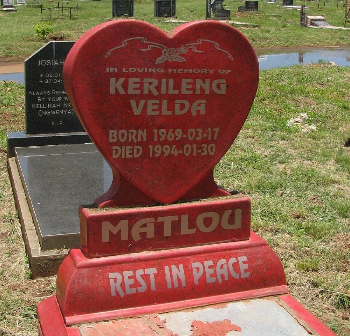 MATLOU Kerileng Velda 1969-1994