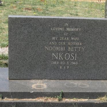 NKOSI Ndombi Betty -1960