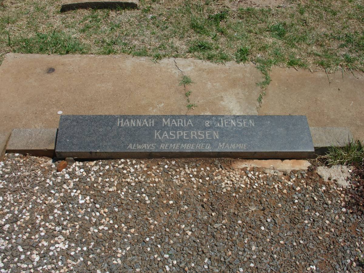 KASPERSEN Jensen &amp; Hannah Maria