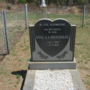 LABUSCHAGNE Anna G. 1914-1974