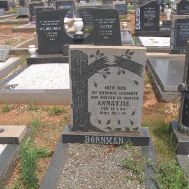 BORNMAN Annatjie 1948-1974
