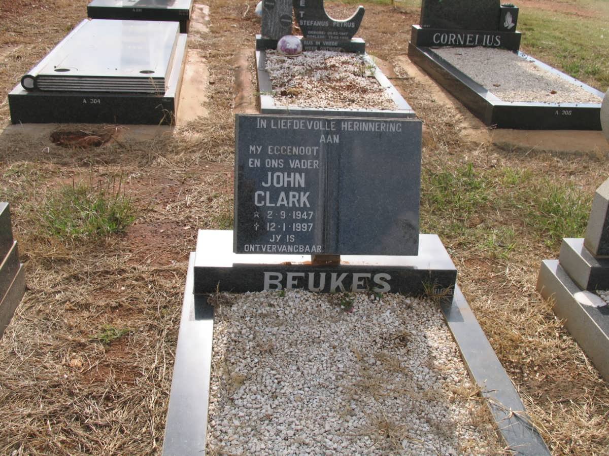 BEUKES John Clark 1947-1997