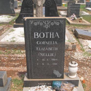 BOTHA Cornella Elizabeth 1904-1981