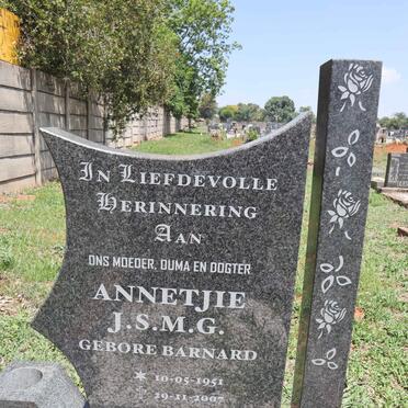 BARNARD J.S.M.G.1951-2007
