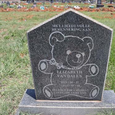 DALEN Elizabeth, van 2013-2013