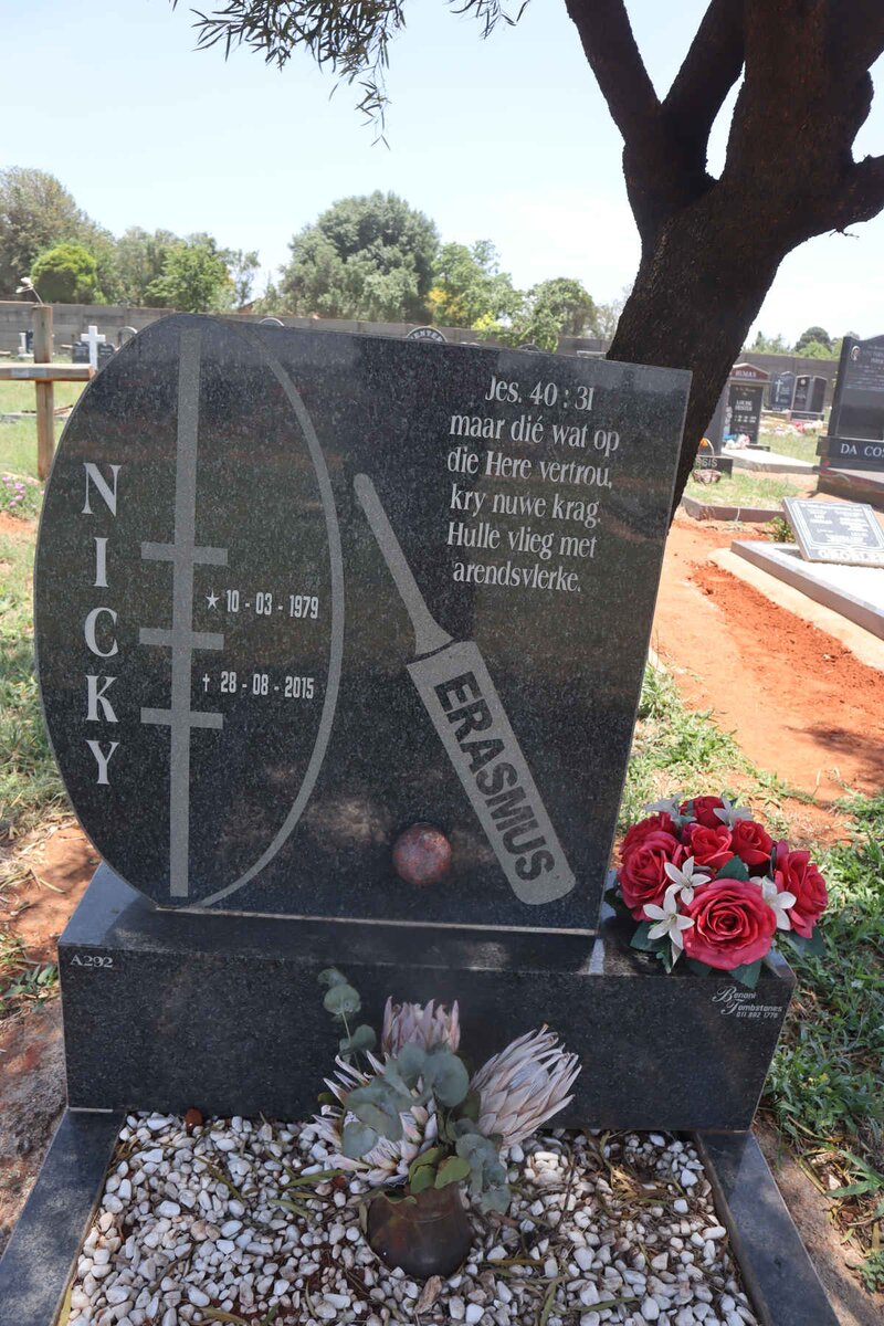 ERASMUS Nicky 1979-2015