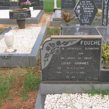 FOUCHE Lucas Johannes 1913-1983