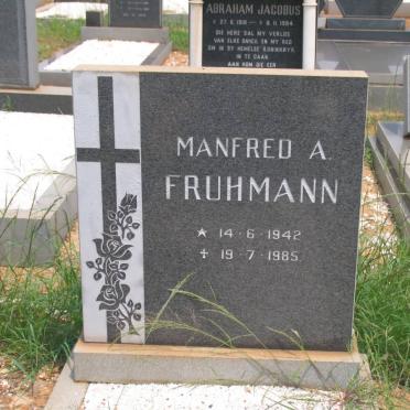 FRUHMANN Manfred A. 1942-1985