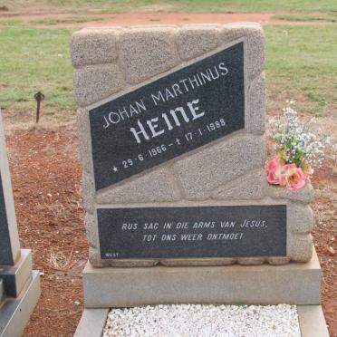 HEINE Johan Marthinus 1966-1988