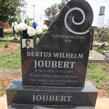 JOUBERT Bertus Wihelm 1975-2014