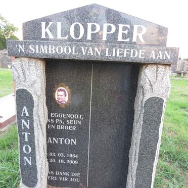 KLOPPER Anton 1964-2009
