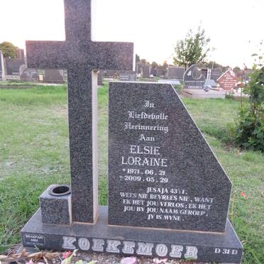 KOEKEMOER Elsie Loraine 1971-2009