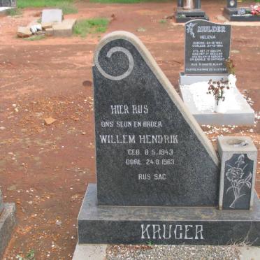 KRUGER Willem Hendrik 1943-1963