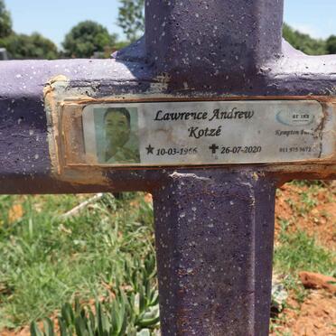 KOTZE Lawrence Andrew 1966-2020