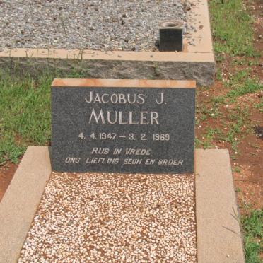 MULLER Jacobus J. 1947-1969