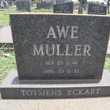 MULLER A.W.E. Eckart 1946-1992