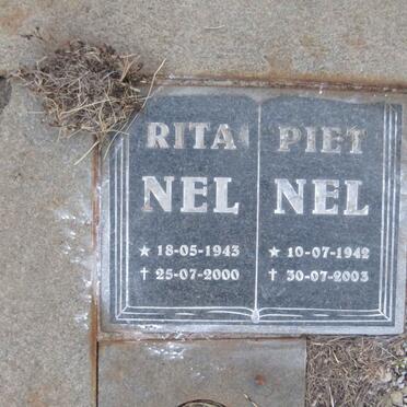 NEL Piet 1942-2003 & Rita 1943-2000