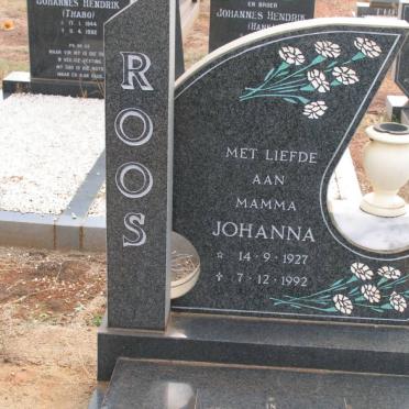 ROOS Johanna 1927-1992