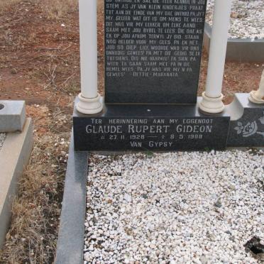 RUDMAN Glaude Rupert Gideon 1928-1988