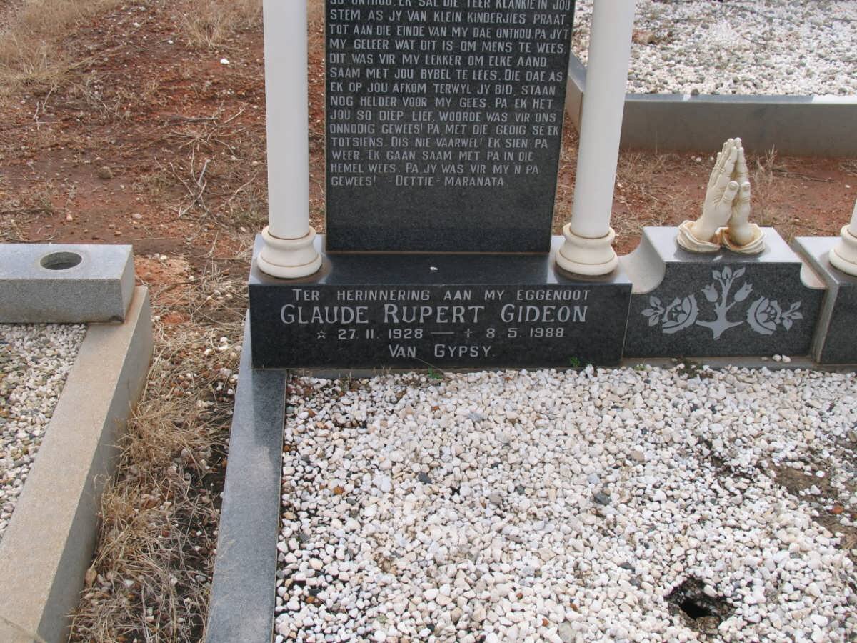 RUDMAN Glaude Rupert Gideon 1928-1988