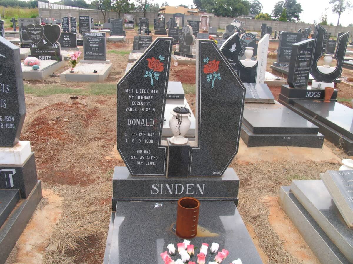 SINDEN Donald 1956-1998