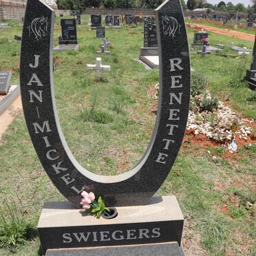 SWIEGERS Jan-Mickel 1967-2019 & Renette 1966- _1