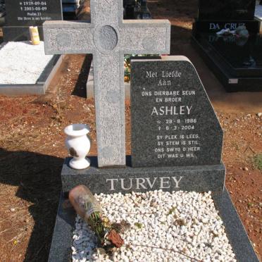 TURVEY Ashley 1986-2004