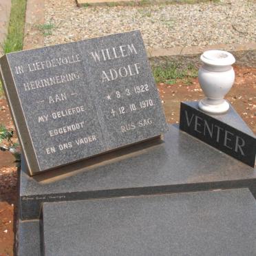 VENTER Willem Adolf 1922-1970