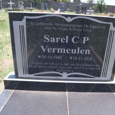 VERMEULEN Sarel C.P. 1940-2016