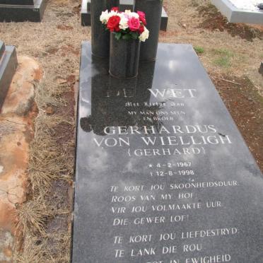 WET Gerhardus von Wielligh, de 1967-1998