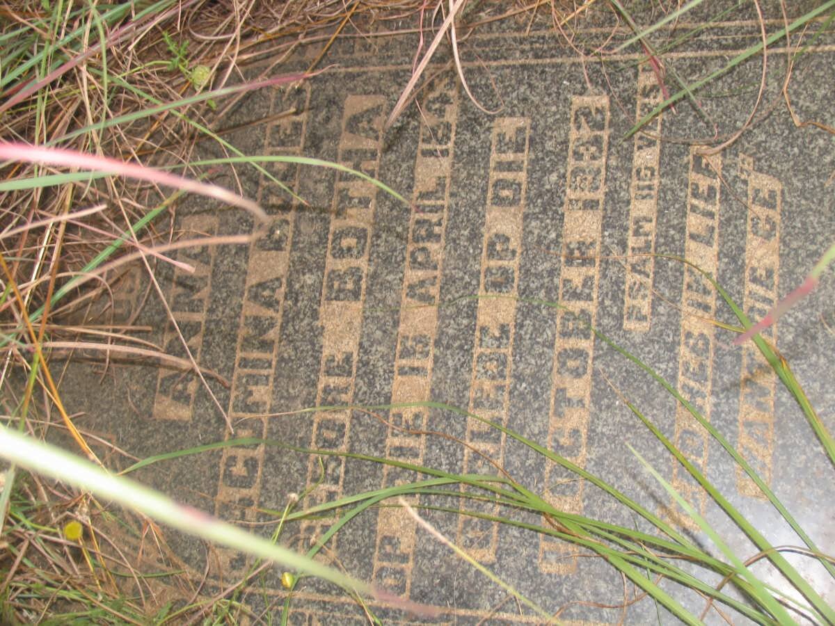 BODES Anna Jacomina nee BOTHA 1843-1932