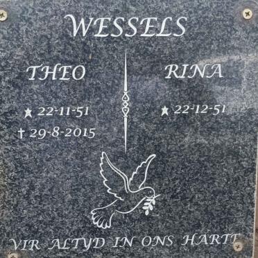 WESSELS Theo 1951-2015 & Rina 1951-