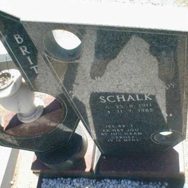 BRITS Schalk 1911-1985