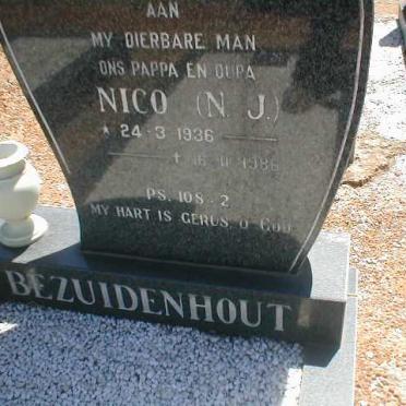 BEZUIDENHOUT N.J. 1936-1986
