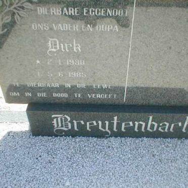 BREYTENBACH Dirk 1930-1985