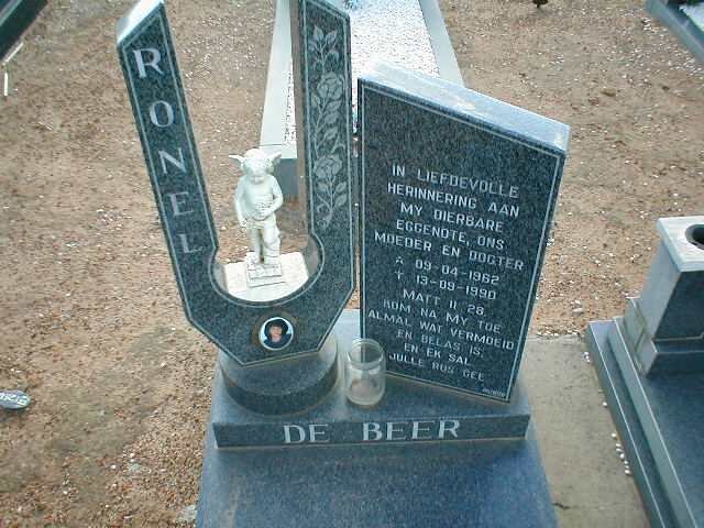 BEER Ronel, de 1962-1990
