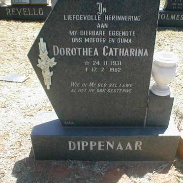 DIPPENAAR Dorothea Catharina 1931-1982