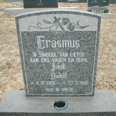 ERASMUS Jakob Rudolf 1906-1986