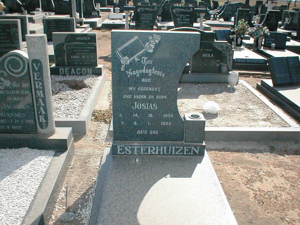 ESTERHUIZEN Josias 1930-1983