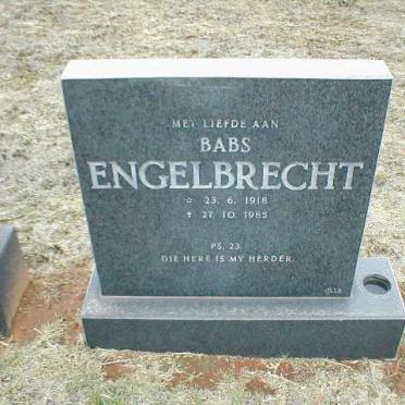 ENGELBRECHT Babs 1918-1985