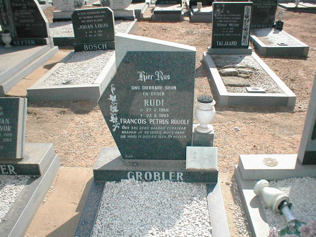 GROBLER Francois Petrus Rudolf 1968-1983
