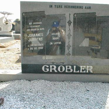 GROBLER Johannes Jurgens 1926-1992
